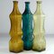 Italian Glass Empoli Decanters, 1960s, Set of 3 3