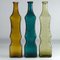 Italian Glass Empoli Decanters, 1960s, Set of 3 10