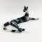 Large Mid-Century Relaxing Cat Porcelain Figurine by M.Naruszewicz for Cmielow, Poland, 1960s 1