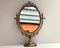 Französischer Vintage Spiegel aus Vergoldeter Bronze, 1950er 1