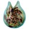 Shaped Murano Bowl in Polychrome Mouth Blown Art Glass, 1960s, Image 1