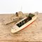 Kleines Vintage Holzboot Modell 8