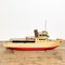 Small Vintage Wooden Boat Model 4
