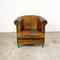 Vintage Sheep Leather Apeldoorn Tub Club Chair 8