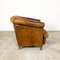 Fauteuil Club Apeldoorn Vintage en Cuir de Mouton 2