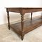 Oak Wooden Draperstable with Drawer 5
