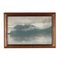 Mario Bezzola, Landscape, 19th Century, Mixed Media on Paper, Framed 1