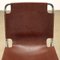 Leather Chairs, Italy, 1970s, Set of 4 3