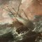 Da Marco Ricci, Mare in tempesta, XX secolo, Olio su tela, Immagine 6