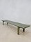 Vintage Metal Slatted Bench, 1960s, Image 1