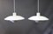 Danish White PH4 Pendant by Poul Henningsen for Louis Poulsen, 1960s, Image 3