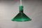 Green Glass Pendant Light by Michael Bang for Holmegaard, 1960s 2
