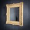 Antique Oxidized Gold Colored Frame Wall Mirror, 1900s 1