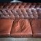 Vintage Leather Chesterfield 3-Seater Bank, Image 5