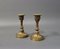 Antique French Gilded Bronze Candlesticks, Set of 2 3