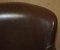 Halo Little Professor Armchairs in Brown Leather by Timothy Oulton, Set of 2, Image 7