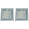 Square Caadre Wall Mirrors by Philippe Starck for Fiam, Set of 2 1