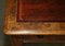 Schreibtisch aus Eiche mit Lederplatte von Pollard, 1840er 16