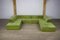 Modulares Trio Sofa in Grünem Teddy von Team Form Ag für Cor, 1970er 1
