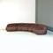 Italian Modern Brown Modular Carrera Sofa attributed to DDL Group for BBB Bonacina, 1969, Image 3