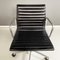 Modern Italian Ea-117 Aluminum Group Office Chairs attributed to Charles Ray Eames Icf, 1970s, Set of 3, Image 6