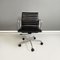 Modern Italian Ea-117 Aluminum Group Office Chairs attributed to Charles Ray Eames Icf, 1970s, Set of 3 2