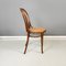 Austrian Chairs with Straw and Wood by Salvatore Leone, 1890s, Set of 6 4