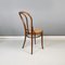 Austrian Chairs with Straw and Wood by Salvatore Leone, 1890s, Set of 6, Image 5