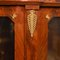 French Empire Breakfront Bookcase in Flame Mahogany, 1880s, Image 2