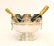 Coppa da punch o refrigeratore per champagne placcato in argento di Monteith, Immagine 3