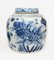 Chinese Blue and White Porcelain Urns with Goldfish, Set of 2 2