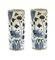 Chinese Ming Blue and White Porcelain Urns, Set of 2, Image 1