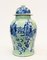 Chinese Celadon Porcelain Ginger Jars or Temple Urns, Set of 2, Image 2