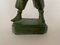 Figurine de Jeune Enfant en Bronze Patiné Vert, 1930s 5
