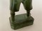 Figurine de Jeune Enfant en Bronze Patiné Vert, 1930s 11