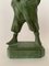 Figurine de Jeune Enfant en Bronze Patiné Vert, 1930s 6