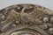 19th Century Round Silver Dish with Eagle and Fruit Decor 4