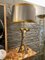 Corolle Table Lamp in Steel and Brass from Maison Charles, 1970, Image 9