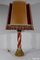 Painted Wooden Table Lamp in Renaissance Style, 1950s 14