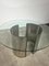 Mesa de acero y vidrio de Gallotti & Radice, años 70, Imagen 4