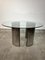 Table in Steel and Glass from Gallotti & Radice, 1970s 5