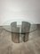 Table in Steel and Glass from Gallotti & Radice, 1970s, Image 2