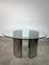 Table in Steel and Glass from Gallotti & Radice, 1970s 3