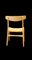 Danish Model Ch 23 Chair in Oak Hans J Wegner for Carl Hansen & Son, 1950s 7