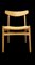 Danish Model Ch 23 Chair in Oak Hans J Wegner for Carl Hansen & Son, 1950s 1