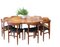 Large Flip-Flap Dining Table in Teak from Dyrlund, Denmark, 1960s 7
