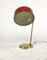 Table Lamp in Brass, Enamelled Metal and Glass, Italy, 1950s 7