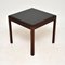 Danish Wood and Leather Coffee or Side Table, 1960s 3