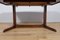 Mesa de comedor extensible de palisandro de Skovby, años 60, Imagen 17