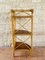 Mid-Century Bamboo & Rattan 3-Tier Corner Shelf, 1960s 15